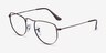 Ray-Ban RB3958V Elon Antique Copper MetalEyeglass Frames from EyeBuyDirect, Angle View