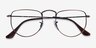 Ray-Ban RB3958V Elon Antique Copper MetalEyeglass Frames from EyeBuyDirect, Closed View