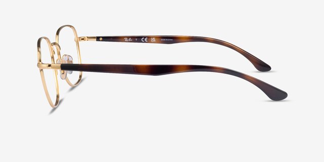 Ray-Ban RB6477 Arista MetalEyeglass Frames from EyeBuyDirect, Side View