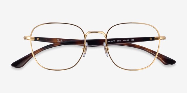Ray-Ban RB6477 Arista MetalEyeglass Frames from EyeBuyDirect, Closed View