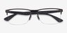Ray-Ban RB6335 Matte Gunmetal MetalEyeglass Frames from EyeBuyDirect, Closed View