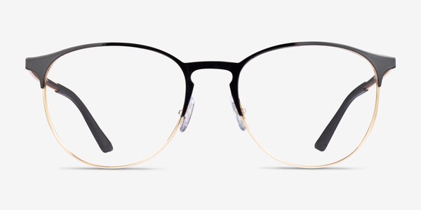 Ray-Ban RB6375 Gold Black Métal Montures de lunettes de vue