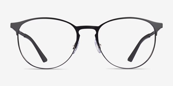 Ray-Ban RB6375 Matte Black Metal Eyeglass Frames