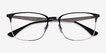 Ray-Ban RB6421 Matte Black Silver MetalEyeglass Frames from EyeBuyDirect, Closed View