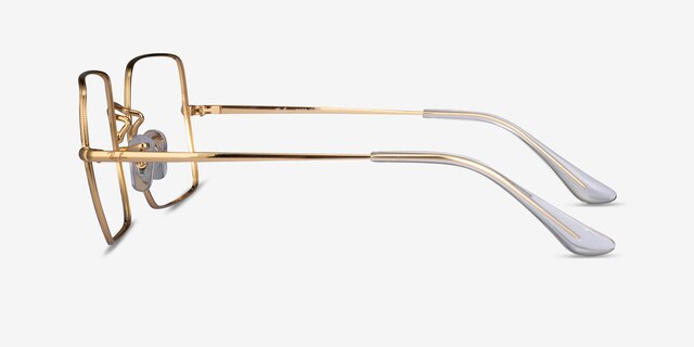 Ray-Ban RB1971V Blue Gold MetalEyeglass Frames from EyeBuyDirect, Side View