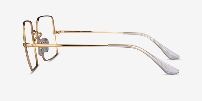 Ray-Ban RB1971V Blue Gold Metal Eyeglass Frames from EyeBuyDirect