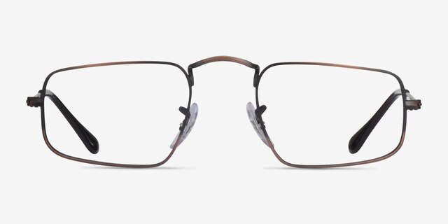 Ray-Ban RB3957V Julie Antique Copper MetalEyeglass Frames from EyeBuyDirect, Front View