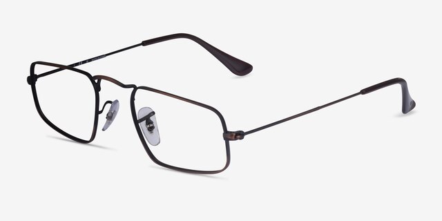 Ray-Ban RB3957V Julie Antique Copper MetalEyeglass Frames from EyeBuyDirect, Angle View