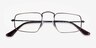 Ray-Ban RB3957V Julie Antique Copper MetalEyeglass Frames from EyeBuyDirect, Closed View