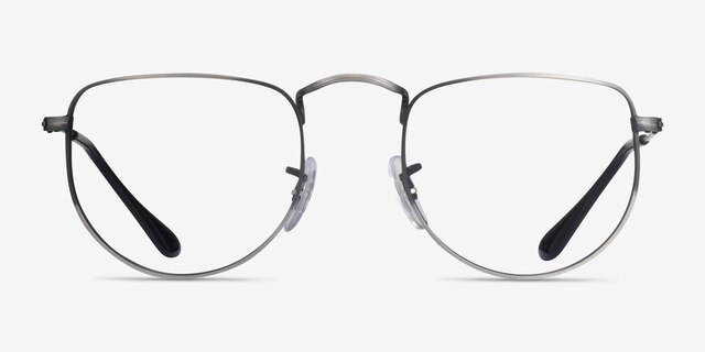 Ray-Ban RB3958V Elon Matte Antique Gunmetal MetalEyeglass Frames from EyeBuyDirect, Front View