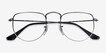 Ray-Ban RB3958V Elon Matte Antique Gunmetal MetalEyeglass Frames from EyeBuyDirect, Closed View