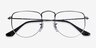 Ray-Ban RB3958V Elon Matte Antique Gunmetal MetalEyeglass Frames from EyeBuyDirect, Closed View