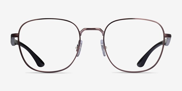 Ray-Ban RB6477 Brown MetalEyeglass Frames from EyeBuyDirect, Front View