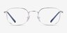 Vogue Eyewear VO4172 Silver MetalEyeglass Frames from EyeBuyDirect, Front View