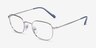 Vogue Eyewear VO4172 Silver MetalEyeglass Frames from EyeBuyDirect, Angle View
