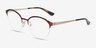 Vogue Eyewear VO4176 Tortoise MetalEyeglass Frames from EyeBuyDirect, Angle View