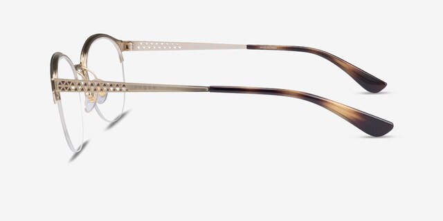 Vogue Eyewear VO4176 Tortoise MetalEyeglass Frames from EyeBuyDirect, Side View