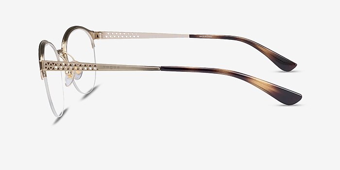 Vogue Eyewear VO4176 Tortoise Metal Eyeglass Frames from EyeBuyDirect