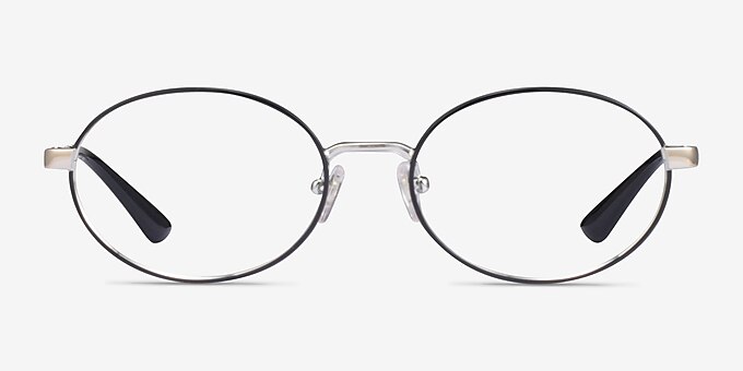 Vogue Eyewear VO4190 Black Silver Metal Eyeglass Frames