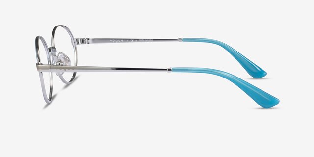 Vogue Eyewear VO4190 Azure Silver MetalEyeglass Frames from EyeBuyDirect, Side View