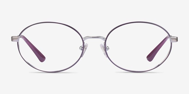 Vogue Eyewear VO4190 Gunmetal Violet MetalEyeglass Frames from EyeBuyDirect, Front View