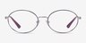 Vogue Eyewear VO4190 Gunmetal Violet MetalEyeglass Frames from EyeBuyDirect, Front View