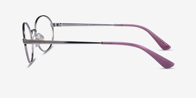 Vogue Eyewear VO4190 Gunmetal Violet MetalEyeglass Frames from EyeBuyDirect, Side View