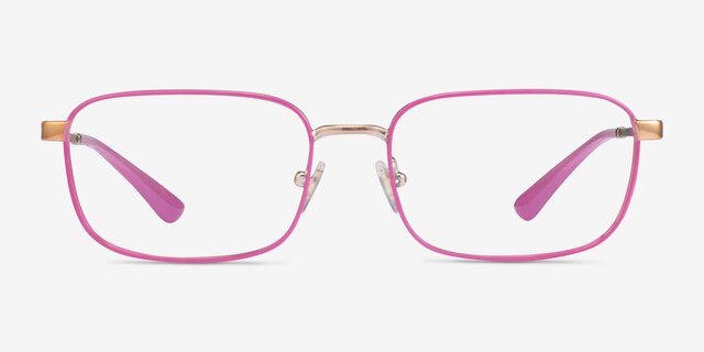 Vogue Eyewear VO4191 Fuxia Rose Gold MetalEyeglass Frames from EyeBuyDirect, Front View