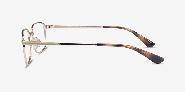 Vogue Eyewear VO4191 Tortoise Pale Gold MetalEyeglass Frames from EyeBuyDirect, Side View