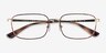 Vogue Eyewear VO4191 Tortoise Pale Gold MetalEyeglass Frames from EyeBuyDirect, Closed View