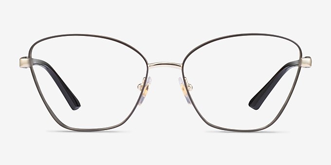 Vogue Eyewear VO4195 Brown Pale Gold Metal Eyeglass Frames