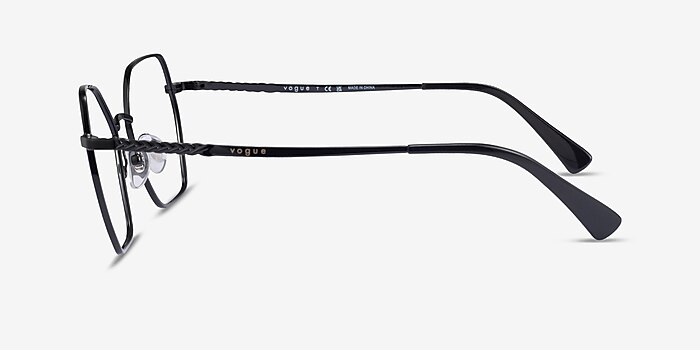 Vogue Eyewear VO4196 Black Metal Eyeglass Frames from EyeBuyDirect