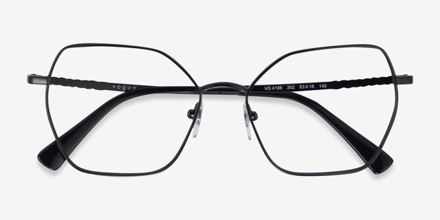 Vogue Eyewear VO4196 Black MetalEyeglass Frames from EyeBuyDirect, Closed View