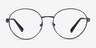 Vogue Eyewear VO4222 Shiny Black MétalMontures de lunettes de vue d'EyeBuyDirect, Vue de Face