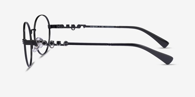 Vogue Eyewear VO4222 Black MetalEyeglass Frames from EyeBuyDirect, Side View