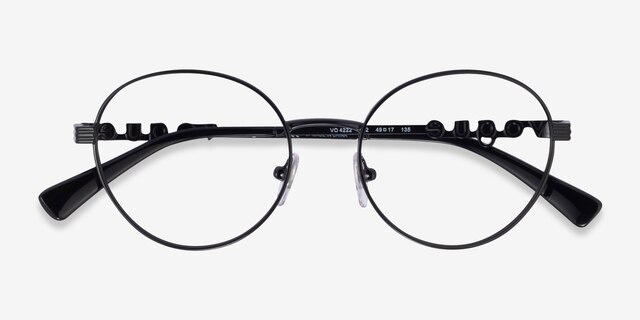 Vogue Eyewear VO4222 Black MetalEyeglass Frames from EyeBuyDirect, Closed View