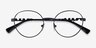 Vogue Eyewear VO4222 Black MetalEyeglass Frames from EyeBuyDirect, Closed View