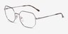 Vogue Eyewear VO4228 Light Brown MetalEyeglass Frames from EyeBuyDirect, Angle View