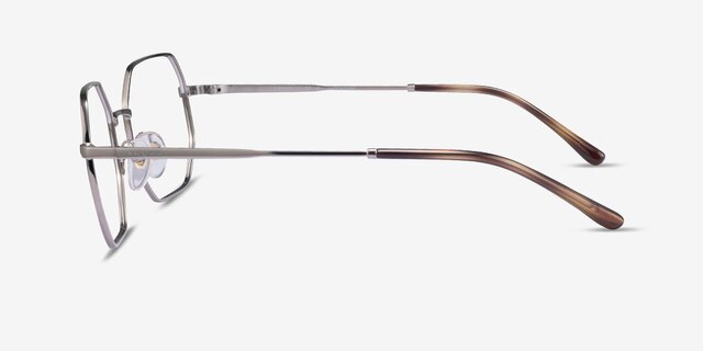 Vogue Eyewear VO4228 Light Brown MetalEyeglass Frames from EyeBuyDirect, Side View