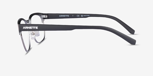 ARNETTE Waterly Matte Black MetalEyeglass Frames from EyeBuyDirect, Side View