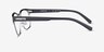 ARNETTE Waterly Matte Black MetalEyeglass Frames from EyeBuyDirect, Side View