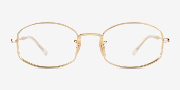 Ray-Ban RB6510 Gold Metal Eyeglass Frames