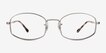 Ray-Ban RB6510 Gunmetal MetalEyeglass Frames from EyeBuyDirect, Front View