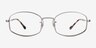 Ray-Ban RB6510 Gunmetal MetalEyeglass Frames from EyeBuyDirect, Front View