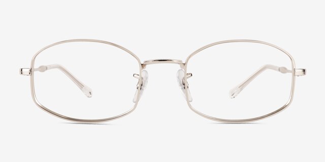 Ray-Ban RB6510 Silver MetalEyeglass Frames from EyeBuyDirect, Front View