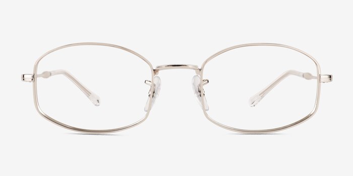 Ray-Ban RB6510 Silver Metal Eyeglass Frames from EyeBuyDirect