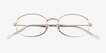 Ray-Ban RB6510 Silver MetalEyeglass Frames from EyeBuyDirect, Closed View