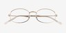 Ray-Ban RB6510 Silver MetalEyeglass Frames from EyeBuyDirect, Closed View