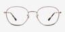 Ray-Ban RB6509 Gunmetal MetalEyeglass Frames from EyeBuyDirect, Front View