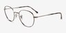 Ray-Ban RB6509 Gunmetal MetalEyeglass Frames from EyeBuyDirect, Angle View